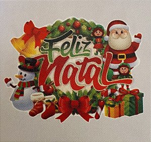 Painel Decorativo  Natal  47.5X62 Cm  63.6  (Nc Toys Painel)