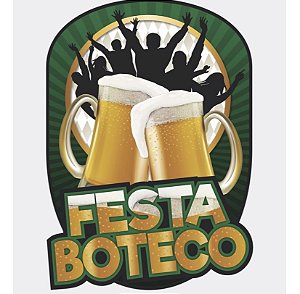 Painel Decorativo Festa  Boteco   49X69 Cm   60.3  (Nc Toys Painel)