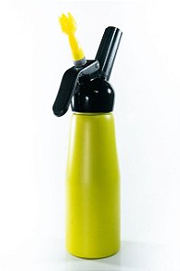 Garrafa Sifão Para Chantilly 500 Ml  Amarelo Chocobraz