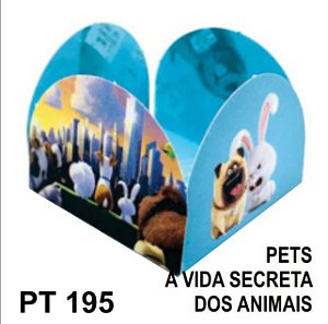 50 Forminhas Para Doces Festa Pets Temática Pt195