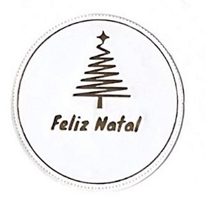 50 Etiquetas De Natal Feliz Natal Cód. 1148 (Ms)
