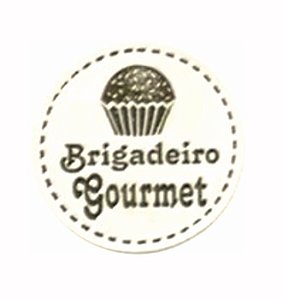 100 Etiqueta Brigadeiro Gourmet (Ms) Cod 790