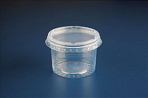 10 Pote Com Tampa 145 Ml Cristal Pp G 307/145 Ml Galvanotek 557454