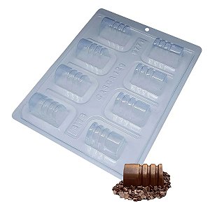 Forma Bwb Especial Silicone 3 Pates Bombom Roscado 30 g 9771 (Bwb Especial)