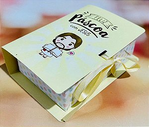 10 Caixa Livro C/ Berço Pascoa Crista 4312 (Páscoa Ideia 2024)