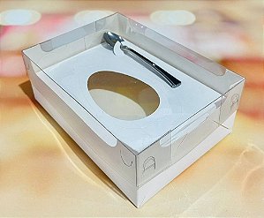 10 Caixa Ovo de Páscoa Encanto P 3X1 100/150/250G 4359 Branco (Páscoa Ideia 2024)