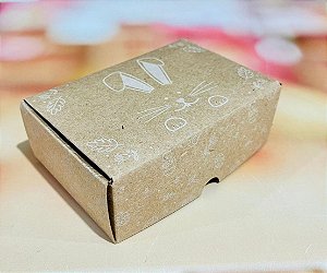 10 Caixa Ovo de Páscoa (06 Doces) Kraft Doce Pascoa 4227 (Páscoa Ideia 2024)