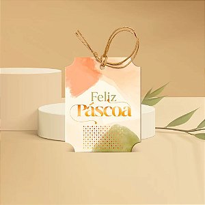 20 Tags de Páscoa Retangular Florata 3079 (Jango 2023)