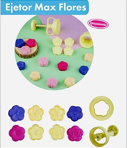 Kit Ejetor Max Flores  Bluestar 1 ejetor + 4 marcador 3,5 cm  (Blue Star)