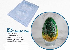 Forma Silicone Bwb 3 Partes Páscoa OVO DINOSSAURO 100g 10522 (Bwb Especial)