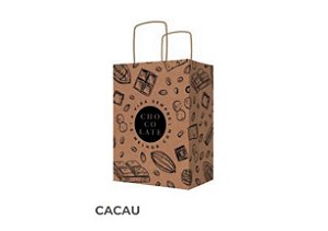 10 Sacola Eco Pp Cacau ID2942 (Páscoa Ideia 2024 Liquidação) (sacola Idéia)