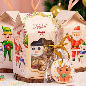 10 Embalagem Casinha Lembrancinha Alegria 3588 (JANGO NATAL 2023)