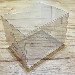 20 Caixa Cubo 7x7x9 Transparente Acetato ASSK K7