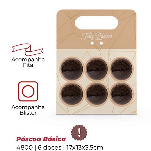 10 Maleta Blister (06 Doces) Páscoa Básica ID4800 (Páscoa Ideia 2024)