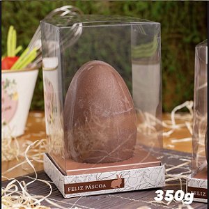 05 Caixa Classic Ovo em pé 350G Tons De Cacau ID4307 (Páscoa Ideia 2024)
