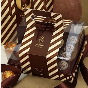 10 Alça para Caixa Ajustável Grande Pascoa Chocolate 3770 ( PASCOA JANGO 2024 )