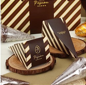 25 Embalagem para Cone Trufado Páscoa Chocolate 3815 ( PASCOA JANGO 2024 )