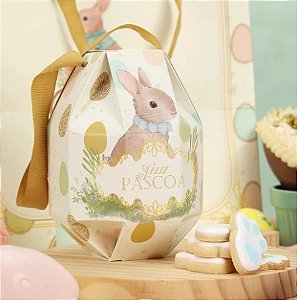 10 Caixass Embalagem Ovo de Páscoa 100/150 g com Alça Ovinho Kinder ACONCHEGO ( PASCOA JANGO 2024 ) 3735