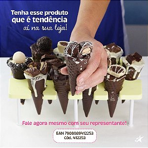 Expositor Suporte Com Pega Cone (Blue Star)