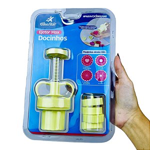 Kit Ejetor Max kit Docinhos Bluestar 1 ejetor + 4 marcador 3,5 cm  (Blue Star)