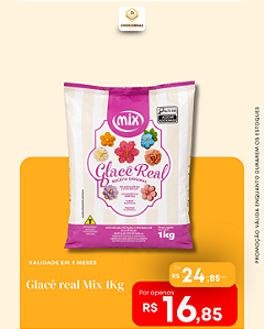 Glacê Real 1kg MIX