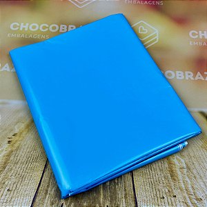 10 Toalhas P/ Mesa Festa AZUL CLARO Bopp Perola  78x78 INOVE