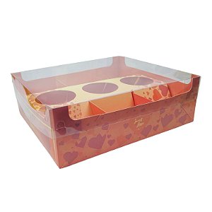 10 CAIXA FONDUE - SWEET LOVE 8x24x22 cm 4910