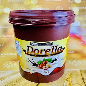 Balde 4 kg de Recheio de Chocolate com Avelã DORELLA - D4857 (DOREMUS)