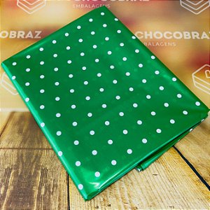 10 Toalhas P/ Mesa Festa POA VERDE/BRANCO Bopp Perola  78x78 INOVE