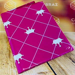 10 Toalhas P/ Mesa Festa COROA ROSA Bopp Perola  78x78 INOVE