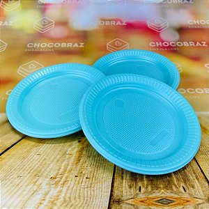 10 PRATO 15 CM RASO AZUL TIFFANY BELLO FESTAS