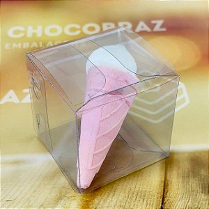 10 CAIXA CUBO CRISTAL ACETATO  5X5X5  ID5239  (IDEIA) ESSENCIAL