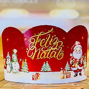 10 CINTA MINI PANETONE NATAL ENCANTADO ID5196 (NATAL IDEIA 2024)