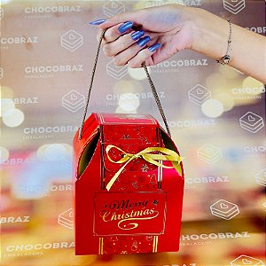 5 CAIXA PANETONE C/ ALCA PREMIUM - NATAL CLASSICO ID5162 (NATAL IDEIA 2024)