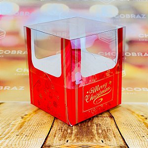 5 CAIXA MINI PANETONE - NATAL CASSICO ID5138  (NATAL IDEIA 2024)