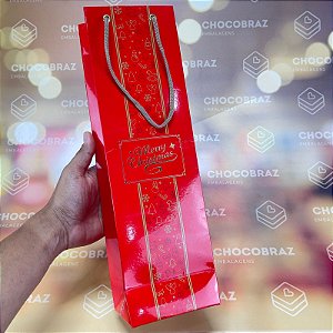 5 SACOLA P/ BEBIDA - NATAL CLASSICO ID5164  (NATAL IDEIA 2024)