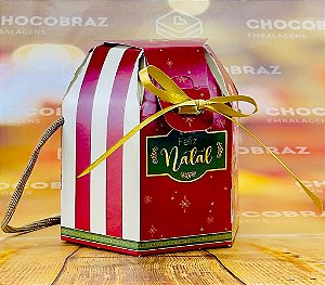 5 CAIXA MINI PANETONE C/ ALCA PREMIUM - NATAL NOEL ID5125  (NATAL IDEIA 2024)