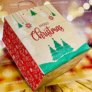 10 SACOLA  DE NATAL (PFM) - NATAL KRAFT  ID5096 (NATAL IDEIA 2024)