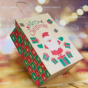 10 SACOLA NATAL (PP) - NATAL KRAFT NOEL ID5089 (NATAL IDEIA 2024)