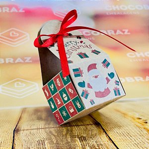 10 CAIXA 01 DOCE - NATAL KRAFT ID5276 (NATAL IDEIA 2024)