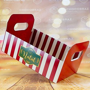 5 CESTA NATAL CAIXOTE (M) NATAL NOEL  ID5123  (NATAL IDEIA 2024)