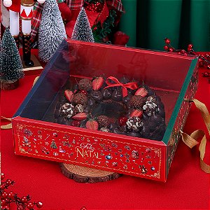10 Caixa Guirlanda com Base Laminada Quebra Nozes 4409 (JANGO NATAL 2024)
