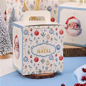 10 Caixa P/ Panetone Fechada 250/400/500g Celebração 4384 (JANGO NATAL 2024)