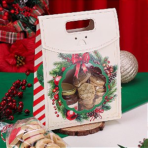 10 Sacola com Visor Bom Velhinho 4307 (JANGO NATAL 2024)