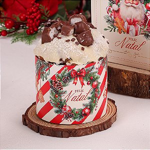 20 Cinta para Mini Panetone 100g Bom Velhinho 4333 (JANGO NATAL 2024)