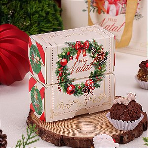 10 Caixa para 2 Doces Bom Velhinho NATAL 4246 (JANGO NATAL 2024)