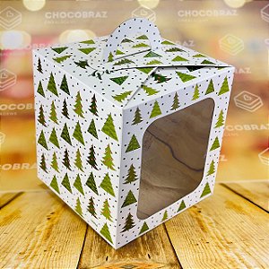 10 CAIXA PANETONE C/ VISOR 500G PINHEIROS OUTLET NATAL  7420