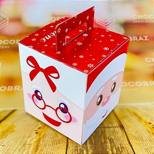 10 CAIXA  PANETONE 250G FECHADA  PAPAI E MAMAE NOEL OUTLET NATAL 7378