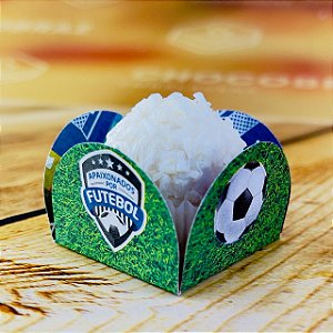 40 PORTA FORMINHA PARA DOCES FUTEBOL FESTCOLOR