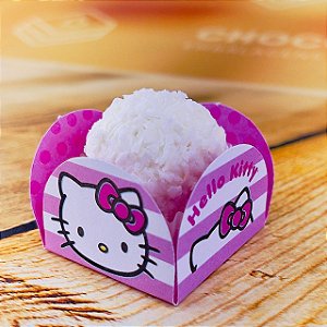 40 PORTA FORMINHA HELLO KITTY ROSA  FESTCOLOR